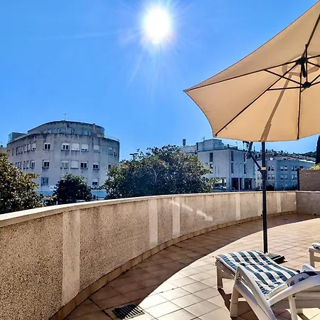 Evh126 Con Gran Terraza En El Centro Appartement