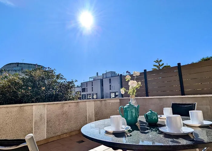 Evh126 Con Gran Terraza En El Centro Appartement